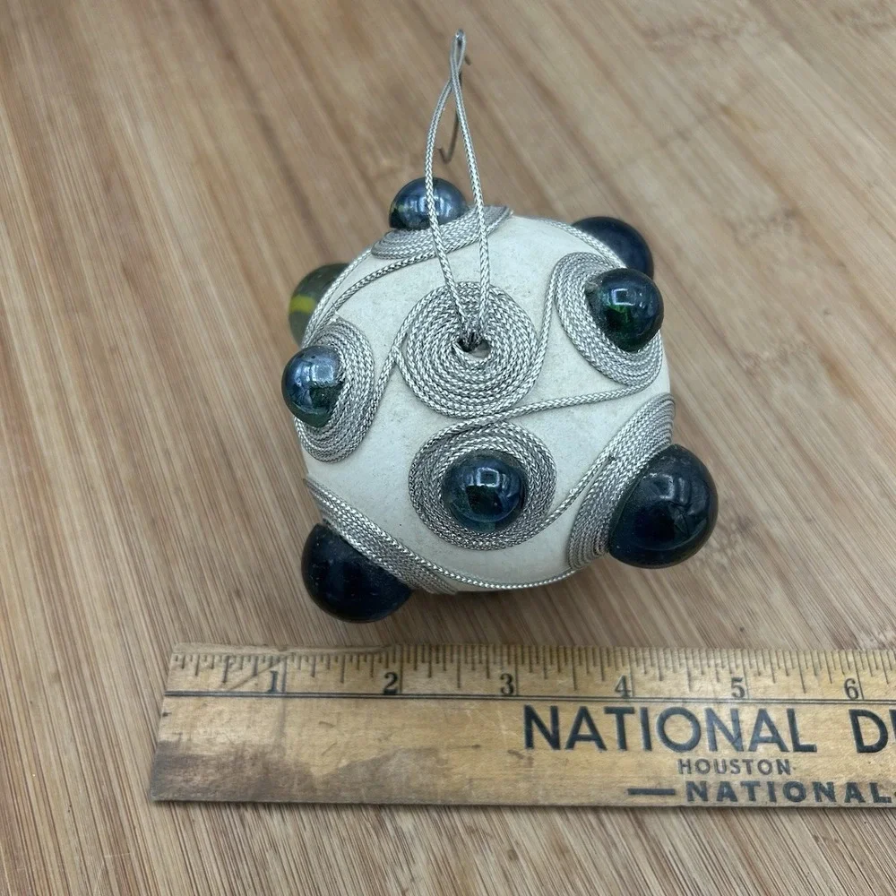 Holiday Christmas Ornament MCM Style Sputnik Studio Made‎ OOAK